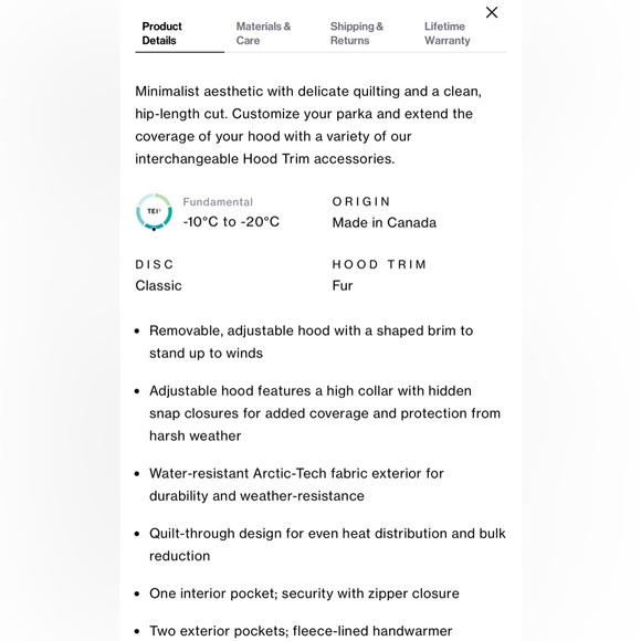 SOLD 🍯 Canada Goose Winter Coat / Jacket, Fur Hood Trim - BLACK - Picture 10 of 12